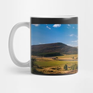 Panorama of Glen Shee in Perthshire, Scotland Mug